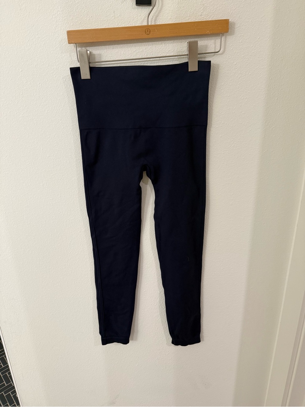 SPANX High-Waist Navy Leggings